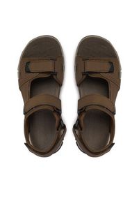 skechers - Skechers Sandały Strap River 205724/BRN Brązowy. Kolor: brązowy. Materiał: skóra #3