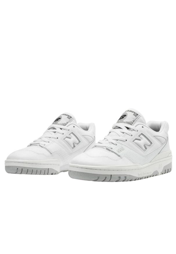 Buty do chodzenia męskie New Balance 550. Zapięcie: sznurówki. Kolor: biały, wielokolorowy, szary. Materiał: syntetyk, materiał. Szerokość cholewki: normalna. Sport: turystyka piesza