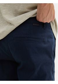 Tom Tailor Spodnie materiałowe 1044398 Granatowy Slim Fit. Kolor: niebieski. Materiał: bawełna #4