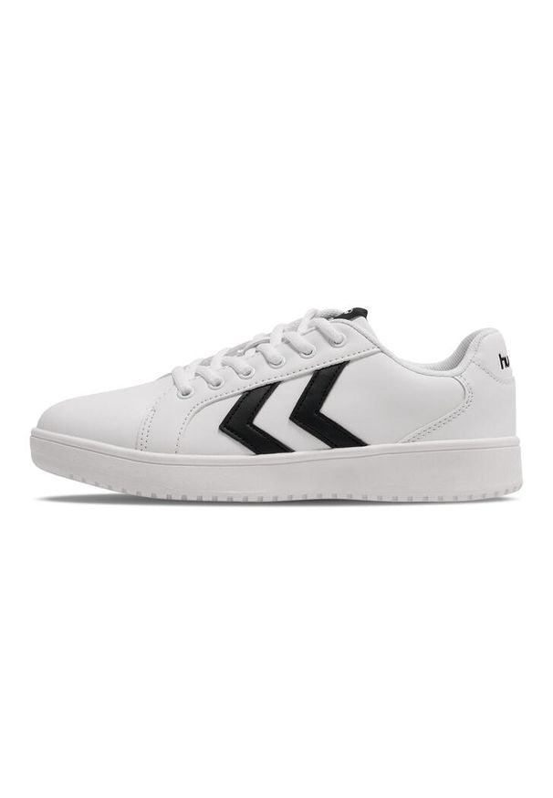 Sneakersy dla dzieci Hummel Derby Court LC. Okazja: na uczelnię. Kolor: czarny. Sport: joga i pilates