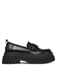 Buffalo Loafersy Pluto Loafer 1624086 Czarny. Kolor: czarny. Materiał: skóra