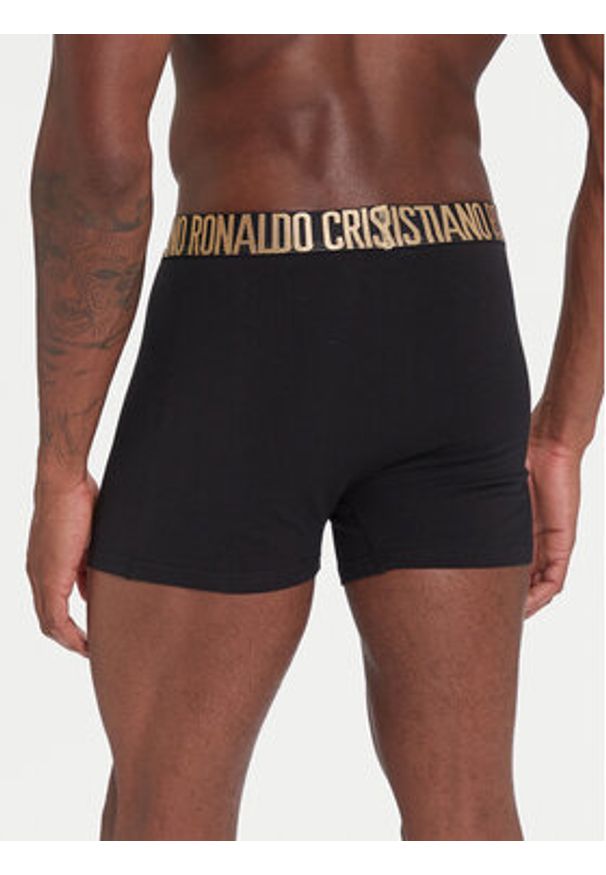 Cristiano Ronaldo CR7 Komplet 5 par bokserek 8125-49 Czarny. Kolor: czarny. Materiał: bawełna