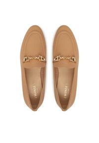 TwinSet - TWINSET Loafersy 251TCP134 Brązowy. Kolor: brązowy. Materiał: skóra #5