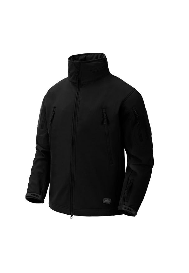 Kurtka bushcraft Helikon-Tex Gunfighter Jacket Shark Skin Windblocker. Kolor: czarny