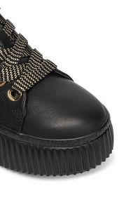 Karl Lagerfeld - KARL LAGERFELD Sneakersy KL42376A Czarny. Kolor: czarny. Materiał: skóra #3