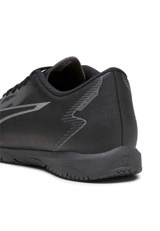 Halówki Sportowe Dziecięce Puma Ultra Play It Jr. Zapięcie: sznurówki. Kolor: czarny, szary, wielokolorowy. Materiał: syntetyk, materiał. Szerokość cholewki: normalna. Sport: piłka nożna