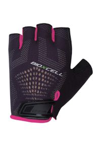 CHIBA - Rękawiczki kolarskie BIOXCELL SUPER FLY czarno-różowe. Kolor: czarny, różowy, wielokolorowy. Sport: kolarstwo