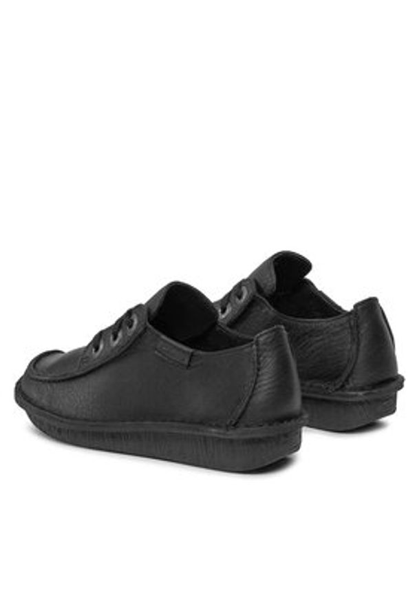 Clarks Półbuty Funny Dream 203066394 Czarny. Kolor: czarny. Materiał: skóra