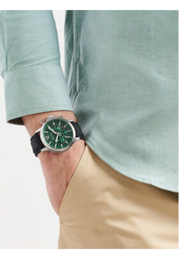 Nautica Zegarek Blueocean Chronograph NAPBOF401 Czarny. Kolor: czarny