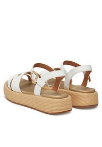 TOMMY HILFIGER - Tommy Hilfiger Espadryle T3A2-33793-0326 S Biały. Kolor: biały. Materiał: skóra #6