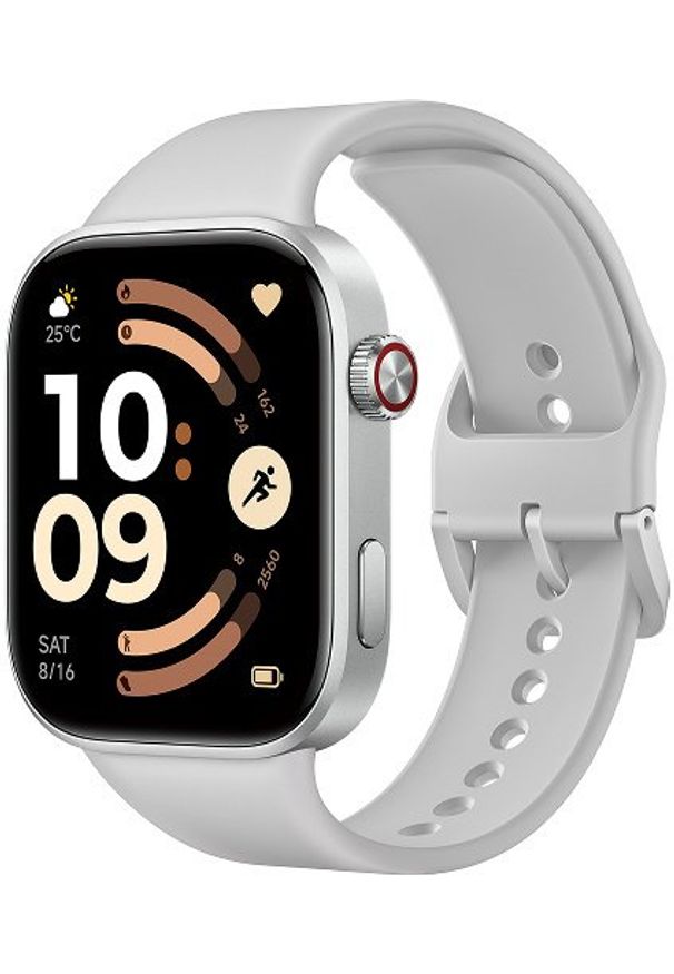 Smartwatch Xiaomi Zegarek Xiaomi Redmi Watch 6 NFC Silver Gray. Rodzaj zegarka: smartwatch