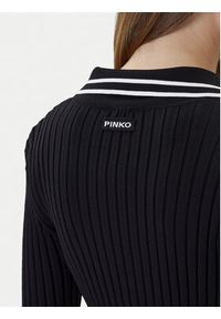 Pinko - PINKO Sweter Linosa 105418 A2PS Czarny Regular Fit. Kolor: czarny. Materiał: syntetyk #3
