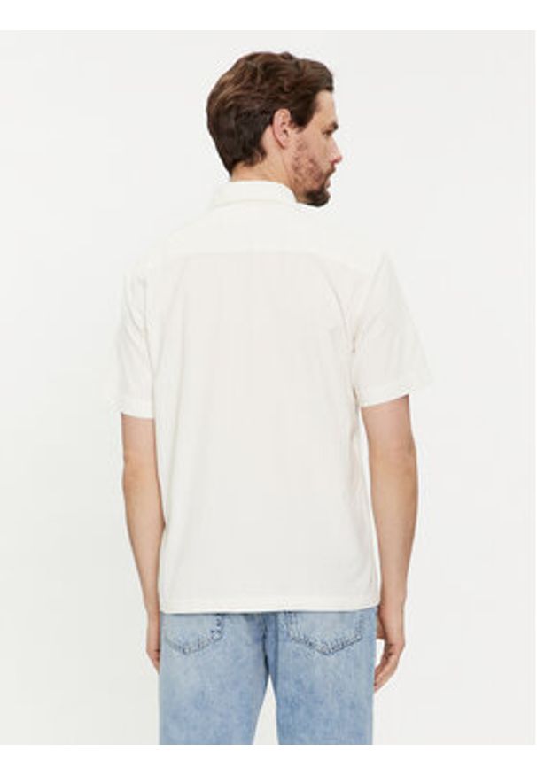 Selected Homme Koszula 16088352 Biały Relaxed Fit. Kolor: biały. Materiał: bawełna