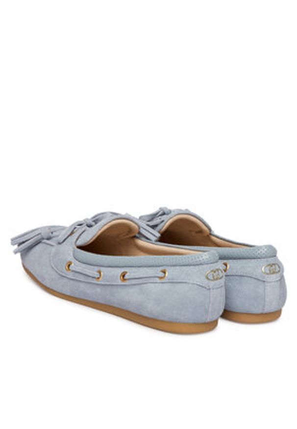 Liu Jo Baleriny Skipper 03 SA6049 PX002 Niebieski. Kolor: niebieski. Materiał: skóra, zamsz