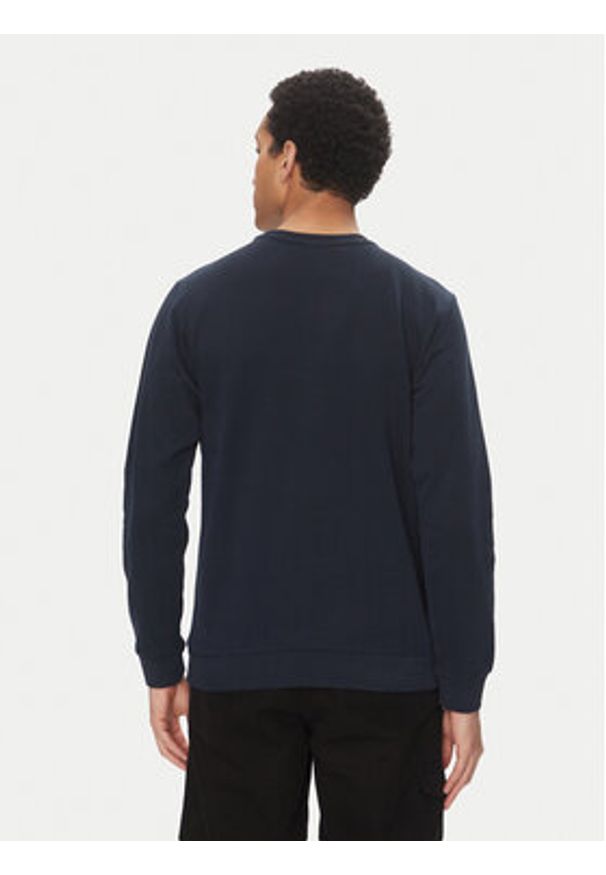 Helly Hansen Bluza Logo Crew 30395 Granatowy Regular Fit. Kolor: niebieski. Materiał: bawełna