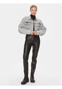 Calvin Klein Jeans Kurtka jeansowa J20J222467 Szary Oversize. Kolor: szary. Materiał: bawełna #3