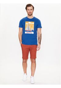 Regatta T-Shirt Cline VII RMT263 Niebieski Regular Fit. Kolor: niebieski. Materiał: bawełna #4