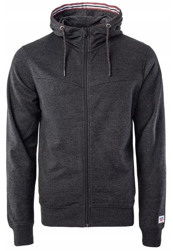 Bluza dresowa dla mężczyzn Hi-tec Sabarin. Kolor: czarny. Materiał: dresówka