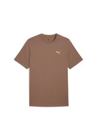 Koszulka Puma Essentials. Kolor: brązowy. Materiał: materiał