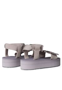 The North Face Sandały SKEENA PLATFORM MOONSTONE Szary. Kolor: szary. Materiał: materiał. Obcas: na platformie #3