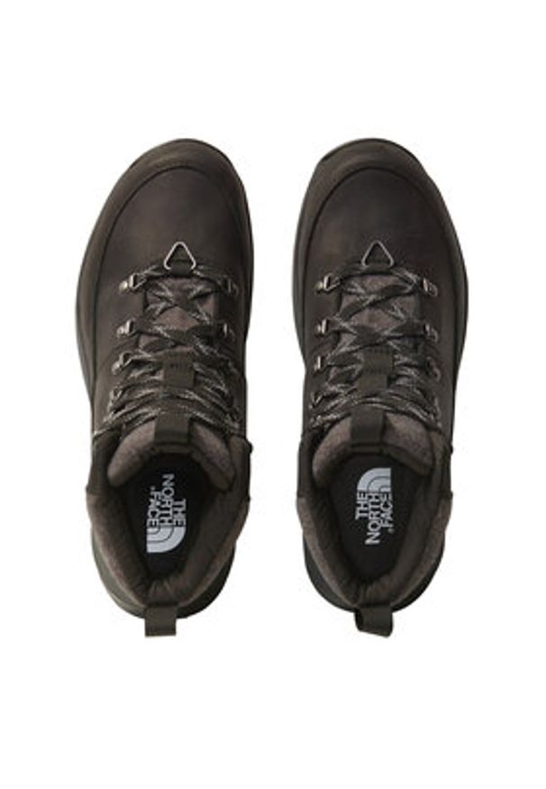 The North Face Trapery Bergen Leather Wp NF0A8A9MKX71 Czarny. Kolor: czarny. Materiał: nubuk, skóra