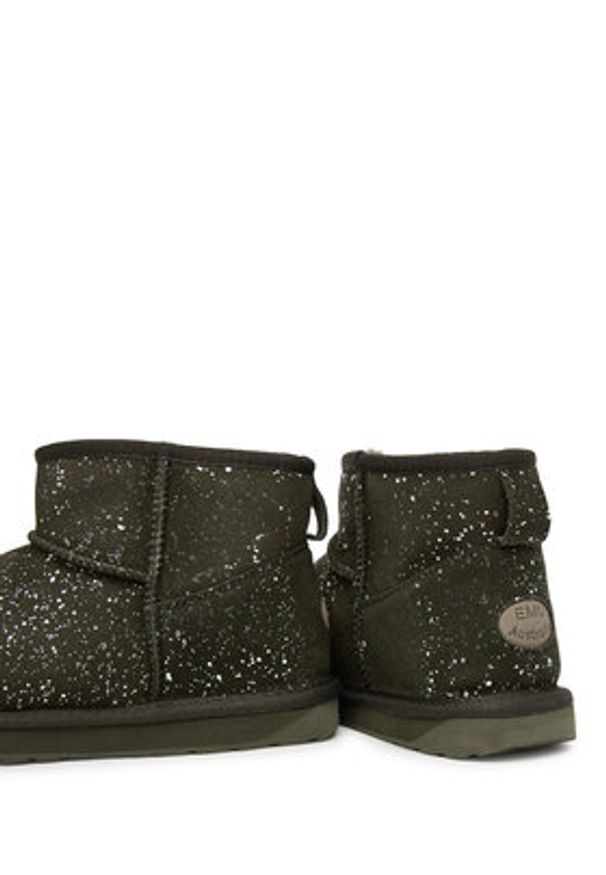 EMU Australia Śniegowce Stinger Micro Milkyway W13186 Zielony. Kolor: zielony. Materiał: skóra