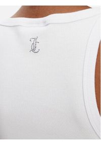 Juicy Couture Top Racer JCWLV125305 Różowy Slim Fit. Kolor: różowy. Materiał: bawełna