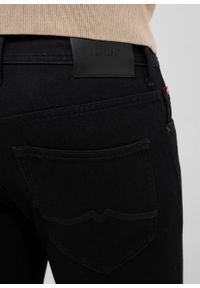 Męskie Spodnie Jeansowe Mustang Style Oregon Slim K Denim Black 1016804 4000 902 #6