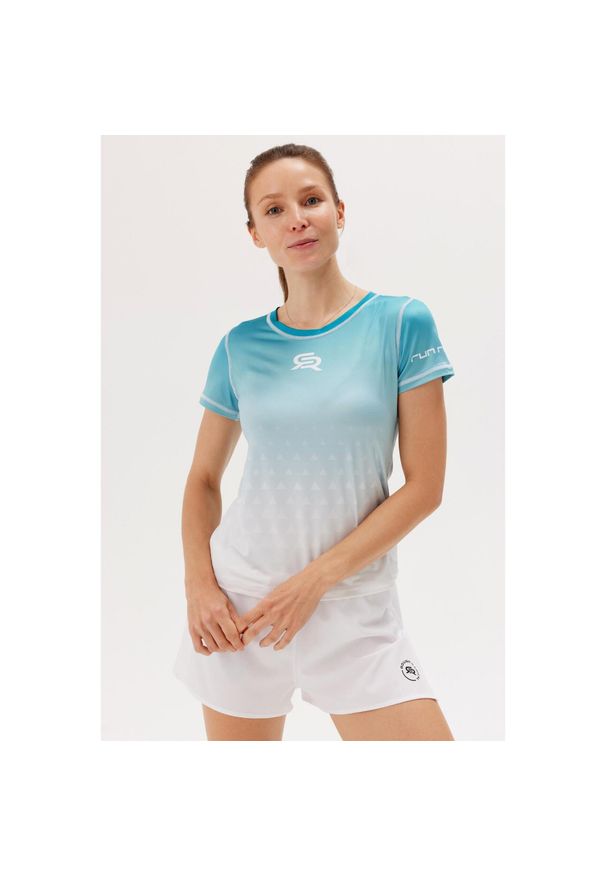 ROUGH RADICAL - Damska koszulka biegowa Rough Radical Support Tee Women. Kolor: niebieski