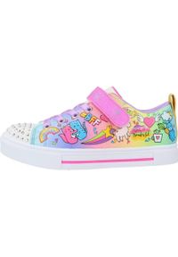 skechers - Buty do chodzenia dla dzieci Skechers Twinkle Sparks Bff Magic. Zapięcie: rzepy. Kolor: wielokolorowy. Materiał: guma, syntetyk, tkanina, materiał. Szerokość cholewki: normalna. Sport: turystyka piesza