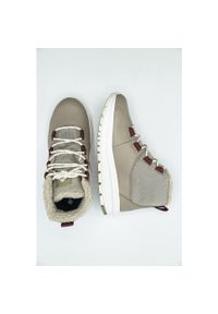columbia - Buty Columbia Moritza, Kobiety. Kolor: beżowy. Materiał: skóra, materiał. Styl: sportowy