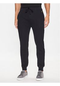 Polo Ralph Lauren Spodnie piżamowe 714899616004 Czarny Regular Fit. Kolor: czarny. Materiał: syntetyk