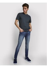 Jack & Jones - Jack&Jones Jeansy Liam 12166854 Granatowy Skinny Fit. Kolor: niebieski