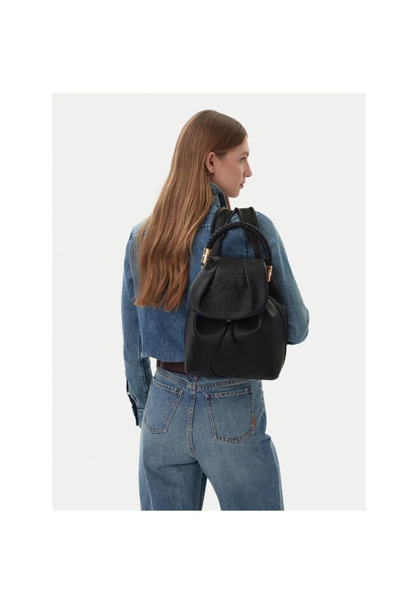Love Moschino - Plecak LOVE MOSCHINO. Kolor: czarny