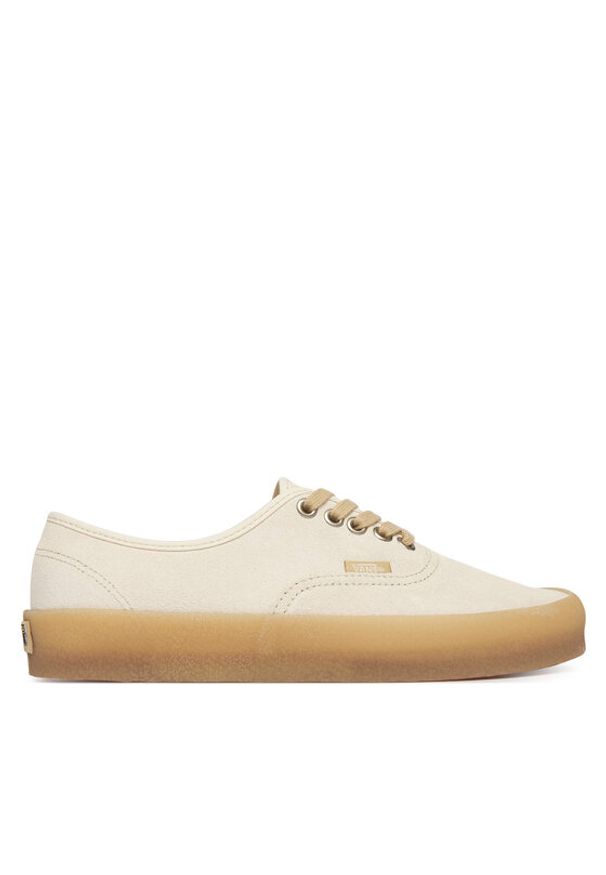 Vans Tenisówki Authentic VN000D7YCD31 Écru. Kolor: kremowy. Materiał: zamsz, skóra