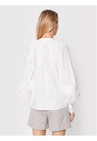 Custommade Bluzka Dasha 999369242 Biały Relaxed Fit. Kolor: biały. Materiał: bawełna