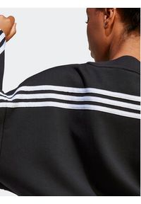 Adidas - adidas Bluza Future Icons IB8494 Czarny Loose Fit. Kolor: czarny. Materiał: bawełna