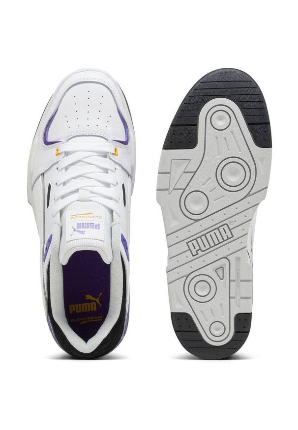 Buty sportowe Puma Slipstream. Kolor: biały. Materiał: skóra, materiał