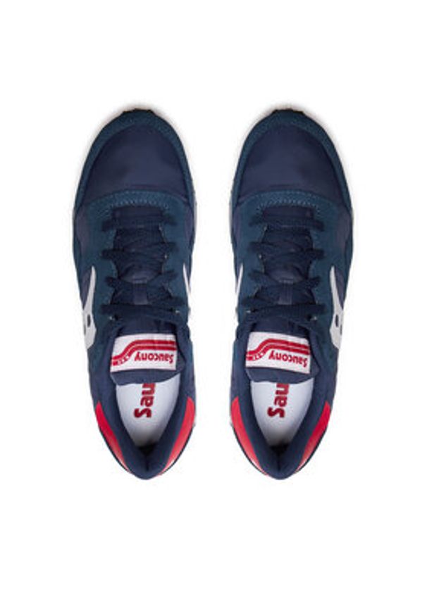 Saucony Sneakersy Dxn Trainer S70757-3 Granatowy. Kolor: niebieski. Materiał: materiał