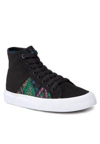 DC Sneakersy Manual Hi Txtle ADJS300290 Czarny. Kolor: czarny. Materiał: materiał #4