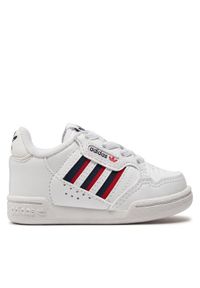 Adidas - adidas Sneakersy Continental 80 Stripes El S42613 Biały. Kolor: biały. Materiał: skóra
