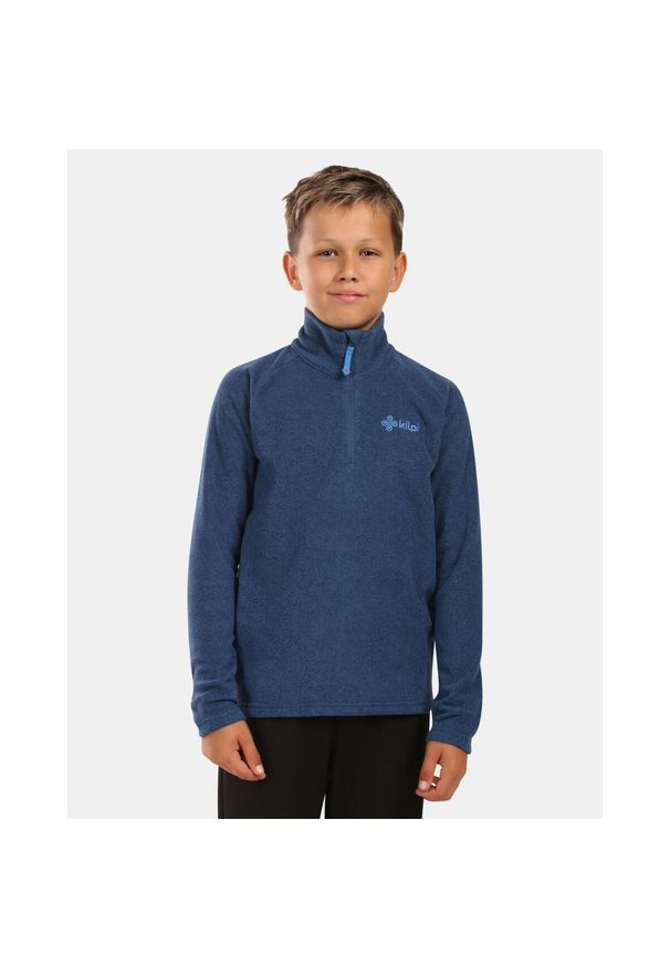 Polarowa warstwa środkowa dla dzieci Kilpi ALMERI-J. Kolor: niebieski. Materiał: polar. Sezon: zima. Sport: narciarstwo
