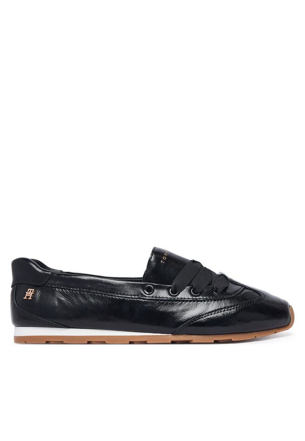 TOMMY HILFIGER - Baleriny Tommy Hilfiger. Kolor: czarny