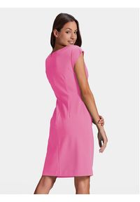 Swing Sukienka koktajlowa 5AG23100 Różowy Slim Fit. Kolor: różowy. Materiał: syntetyk. Styl: wizytowy #2
