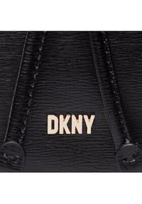 DKNY Torebka Bryant Drawstring Bu R22J3S39 Czarny. Kolor: czarny. Materiał: skórzane