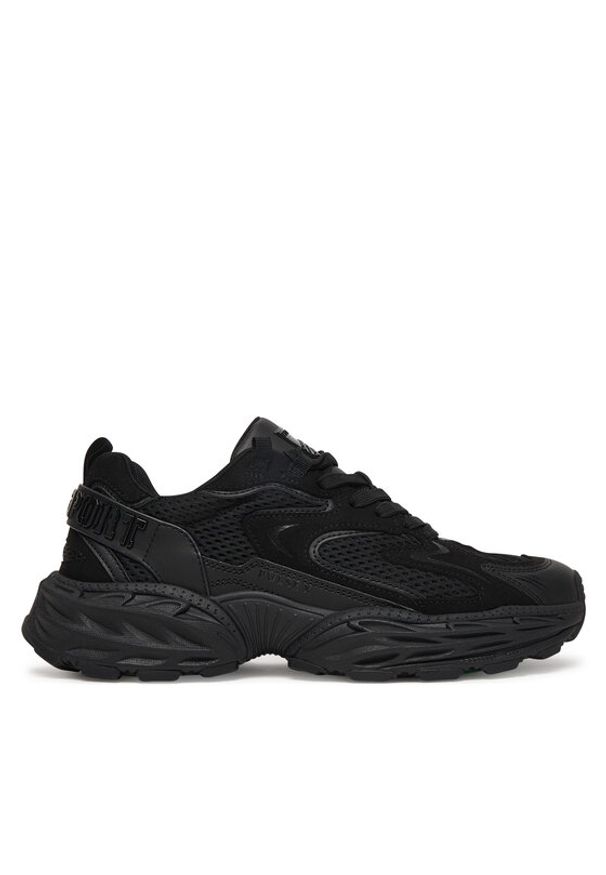 Plein Sport Sneakersy SAFS USC0931 STE003N Czarny. Kolor: czarny. Materiał: materiał