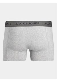 Jack & Jones - Jack&Jones Komplet 3 par bokserek Yannick 12252801 Szary. Kolor: szary. Materiał: wiskoza #3