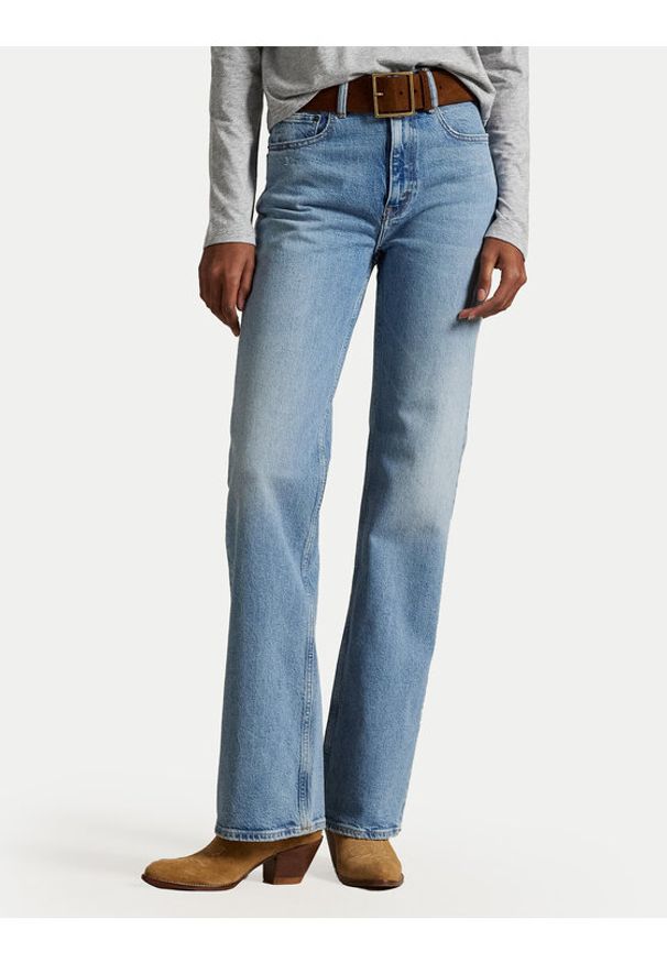 Polo Ralph Lauren Jeansy 211970178001 Niebieski Regular Fit. Kolor: niebieski