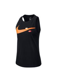 Koszulka bokserka damska Nike Dry Tom Tank CK2424. Materiał: materiał, poliester, bawełna. Długość rękawa: bez rękawów. Technologia: Dri-Fit (Nike). Wzór: aplikacja. Sport: fitness #3