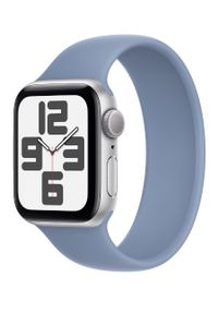APPLE - Smartwatch Apple Watch SE GPS 44mm aluminium Srebrny | Zimowy Błękit opaska sportowa. Rodzaj zegarka: smartwatch. Kolor: srebrny. Styl: sportowy #1